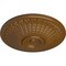 Ekena Millwork Modena Ceiling Medallion (Fits Canopies up to 5 1/4"), Hnd-Painted Smokey Topaz, 23 1/2"OD x 3 1/2"P CM23MOSTF - alternate 2